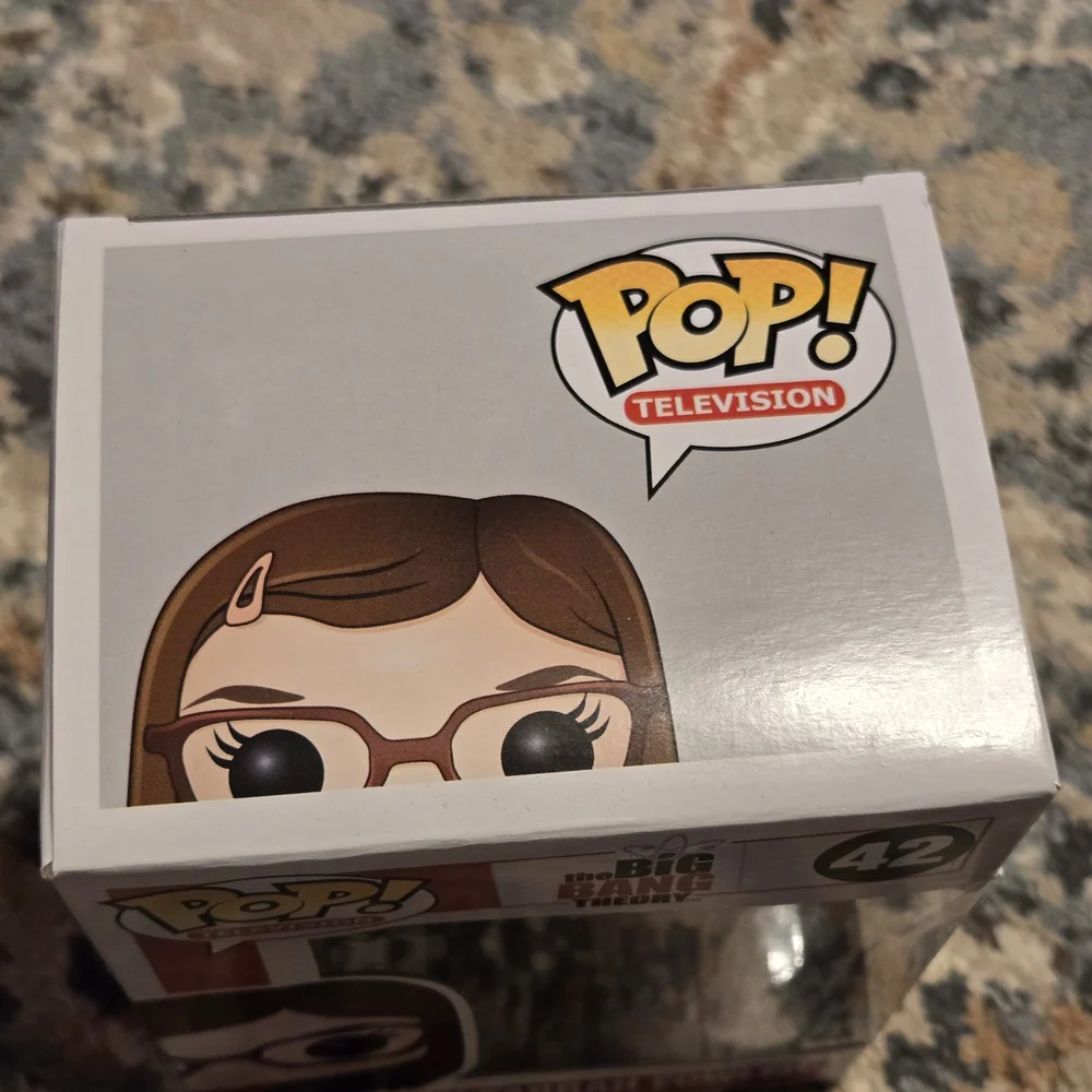 Funko Pop Amy Farrah Fowler Vinyl Figure #42 Big Bang Theory